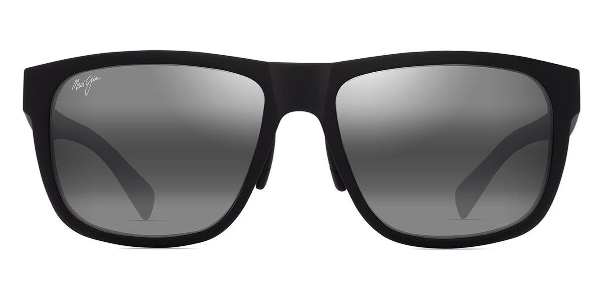 Maui Jim® Puakea MJI 670-02 57 - Matte Black/Neutral Grey Sunglasses