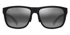 Maui Jim® Puakea MJI 670-02 57 - Matte Black/Neutral Grey Sunglasses