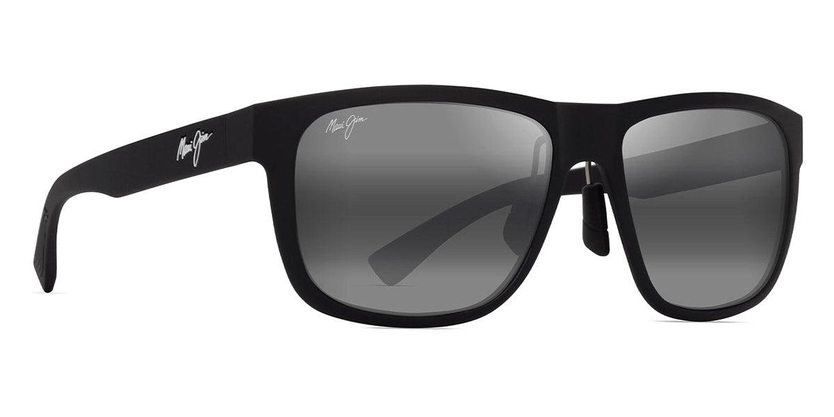 Maui Jim® Puakea MJI 670-02 57 - Matte Black/Neutral Grey Sunglasses