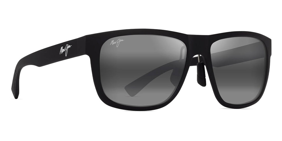 Maui Jim® Puakea MJI 670-02 57 - Matte Black/Neutral Grey Sunglasses