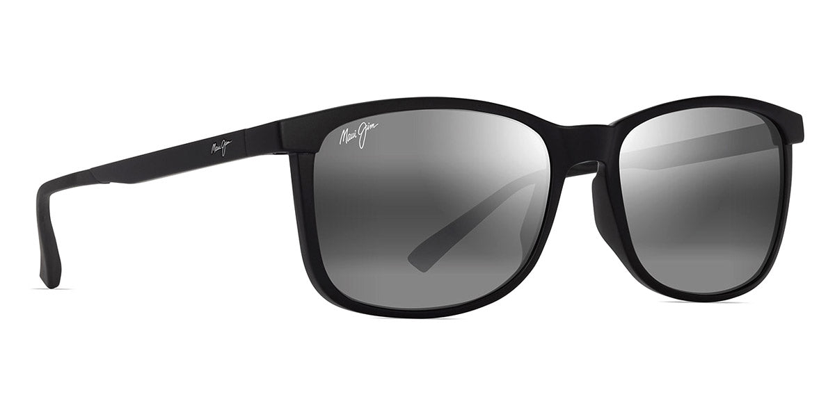 Maui Jim® Hulili MJI 672-02 57 - Matte Black/Neutral Grey Sunglasses