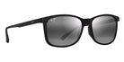 Maui Jim® Hulili MJI 672-02 57 - Matte Black/Neutral Grey Sunglasses