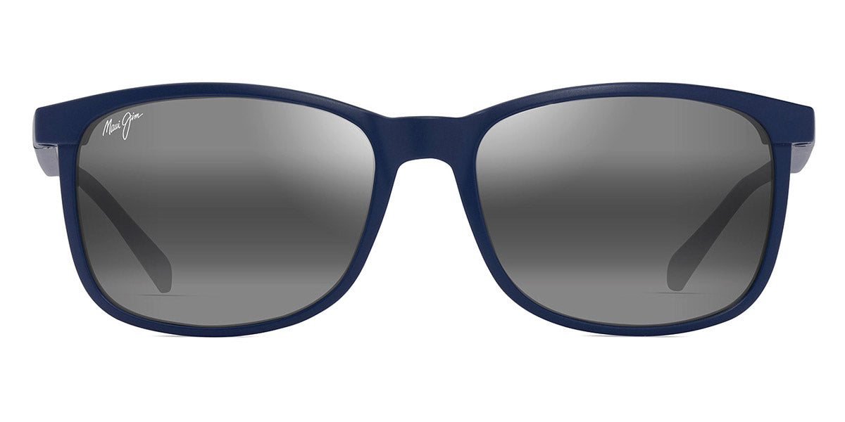 Maui Jim® Hulili MJI 672-03 57 - Matte Blue/Neutral Grey Sunglasses