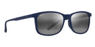 Maui Jim® Hulili MJI 672-03 57 - Matte Blue/Neutral Grey Sunglasses