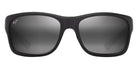 Maui Jim® Ano Nui MJI 681-02 63 - Matte Black/Neutral Grey Sunglasses