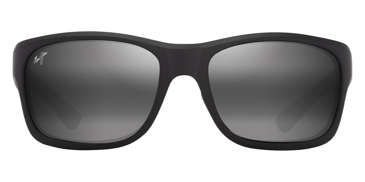 Maui Jim® Ano Nui MJI 681-02 63 - Matte Black/Neutral Grey Sunglasses