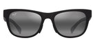 Maui Jim® Kapeau MJI 684-02 54 - Matte Black/Neutral Grey Sunglasses