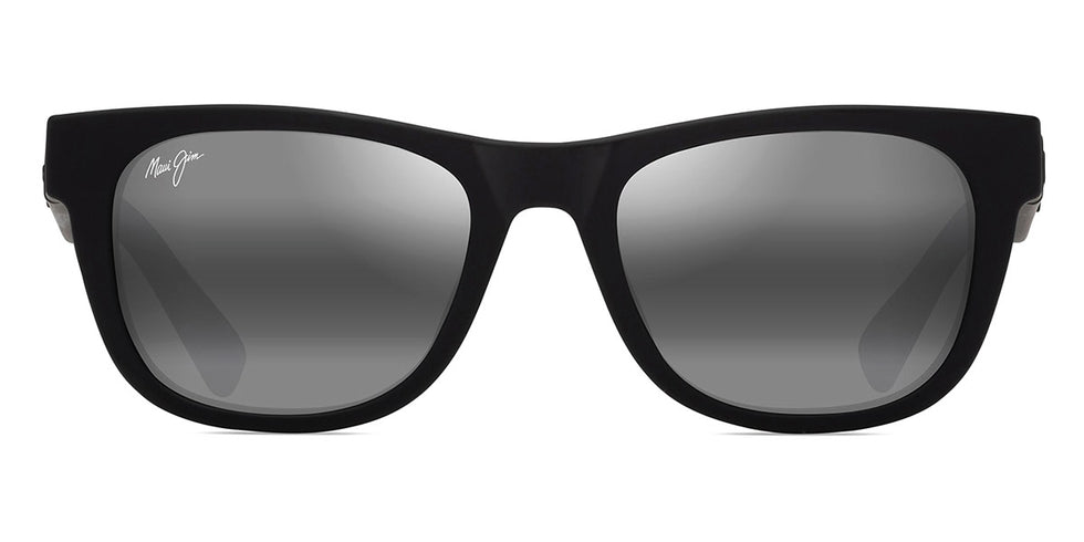 Maui Jim® Kaulike MJI 687-02 53 - Matte Black/Neutral Grey Sunglasses