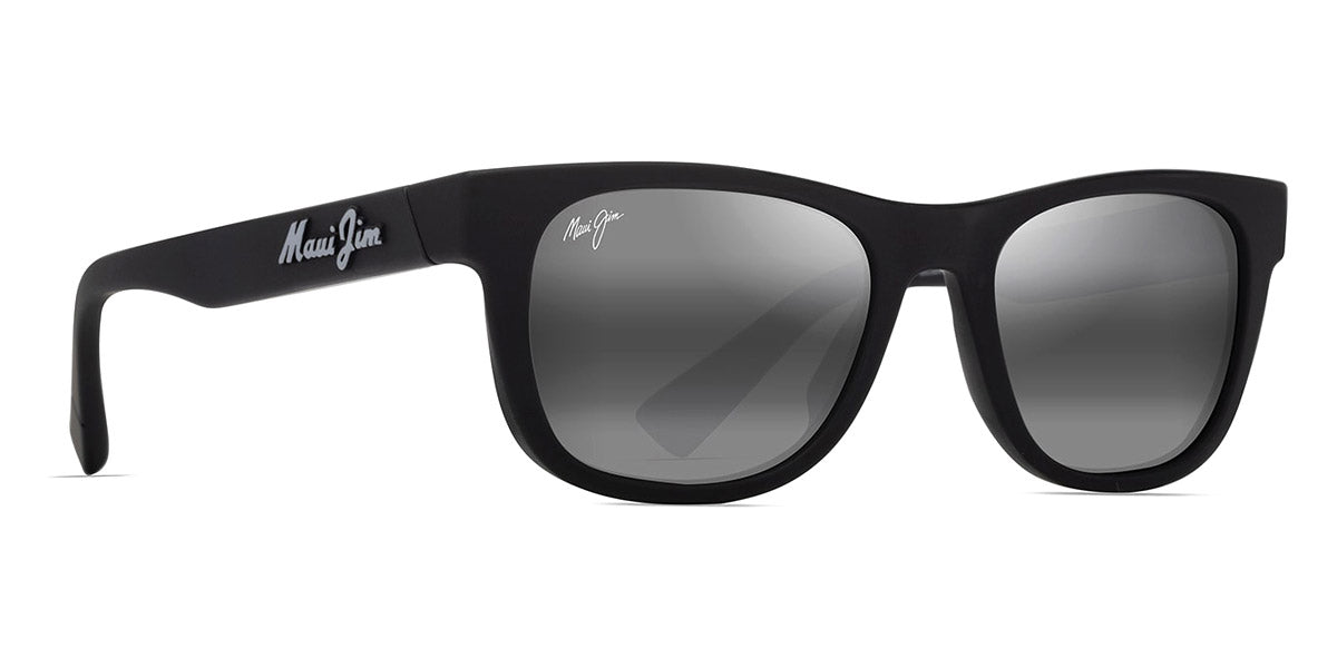 Maui Jim® Kaulike MJI 687-02 53 - Matte Black/Neutral Grey Sunglasses