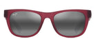 Maui Jim® Kaulike MJI 687-09 53 - Matte Transparent Fuchsia/Neutral Grey Sunglasses