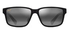 Maui Jim® Kuniahi Af MJI 688-02 58 - Matte Black/Neutral Grey Sunglasses