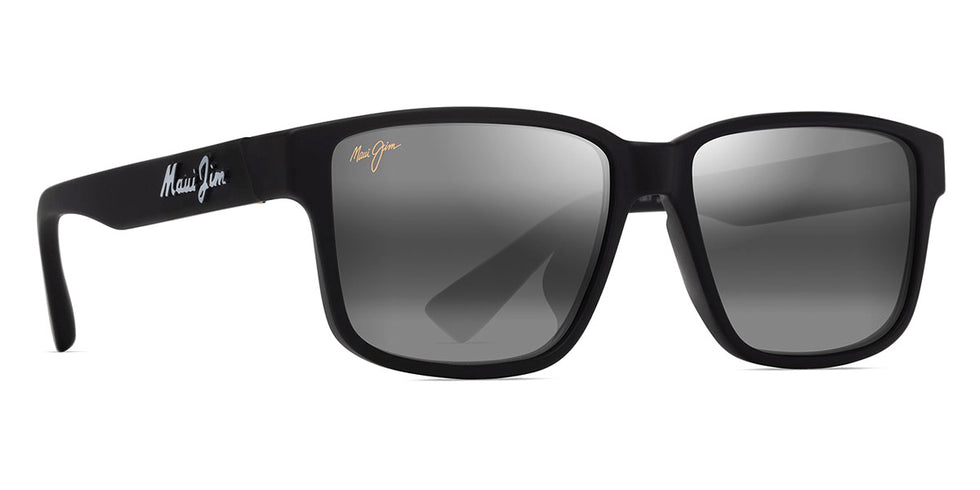 Maui Jim® Kuniahi Af MJI 688-02 58 - Matte Black/Neutral Grey Sunglasses