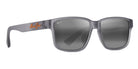 Maui Jim® Kuniahi Af MJI 688-14 58 - Matte Transparent Grey/Neutral Grey Sunglasses