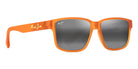 Maui Jim® Kuniahi Af MJI 688-29 58 - Matte Transparent Orange/Neutral Grey Sunglasses