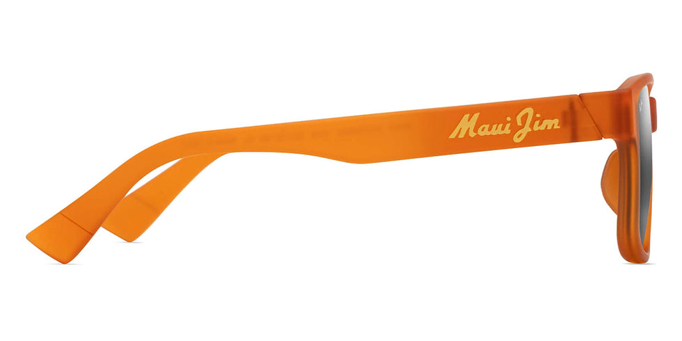 Maui Jim® Kuniahi Af MJI 688-29 58 - Matte Transparent Orange/Neutral Grey Sunglasses
