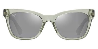 Maui Jim® Hiwahiwa MJI 689-15 54 - Shiny Transparent Sage/Neutral Grey Sunglasses