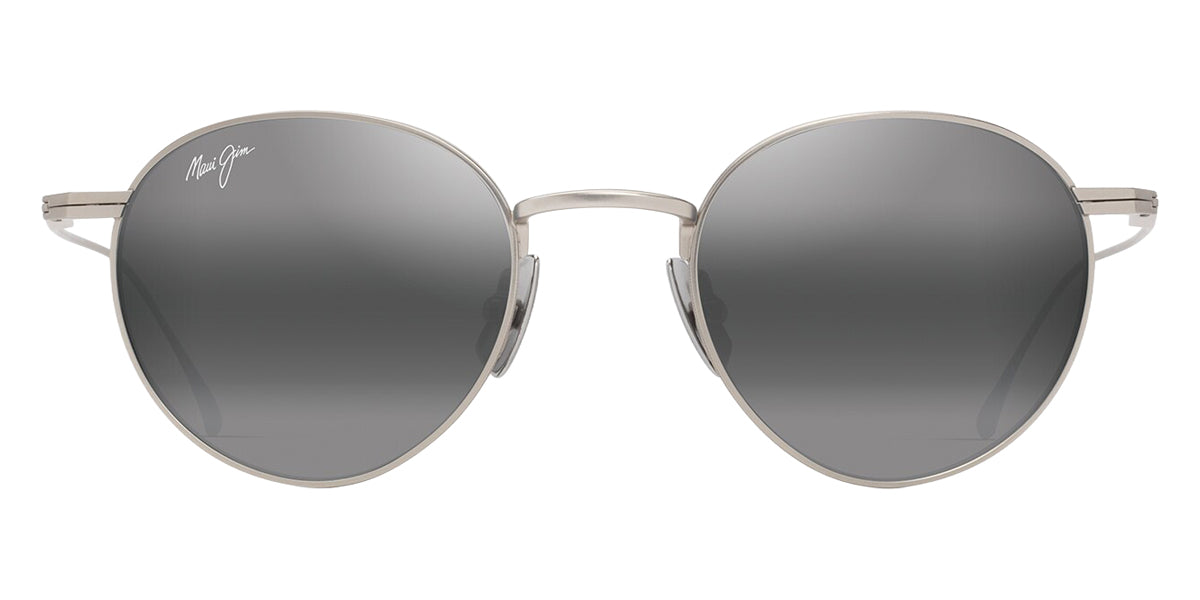 Maui Jim® Kaapeha MJI 691-17 48 - Matte Silver/Neutral Grey Sunglasses