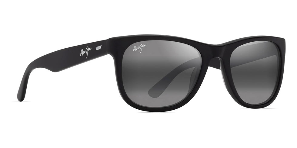 Maui Jim® Kikonia MJI 692-02 53 - Matte Black/Neutral Grey Sunglasses
