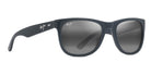Maui Jim® Kikonia MJI 692-03 53 - Shiny Solid Greyish Blue/Neutral Grey Sunglasses