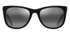 Maui Jim® Kikonia Xl MJI 693-02 56 - Matte Black/Neutral Grey Sunglasses