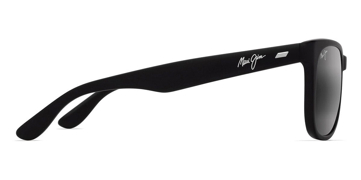 Maui Jim® Kikonia Xl MJI 693-02 56 - Matte Black/Neutral Grey Sunglasses