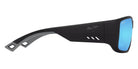 Maui Jim® Keha Asian Fit MJI B664-02 62 - Matte Black/Blue Hawaii Sunglasses