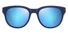 Maui Jim® Maoli MJI B668-03 52 - Matte Dark Blue/Blue Hawaii Sunglasses