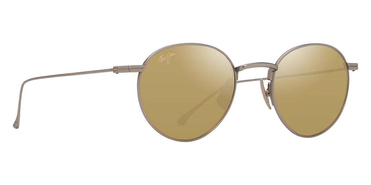 Maui Jim® Kaapeha MJI GD691-01 48 - Matte Bronze/Hawaii Glow Sunglasses