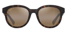 Maui Jim® Ihupani Asian Fit MJI H658-10 53 - Matte Dark Havana/HCL Bronze Sunglasses