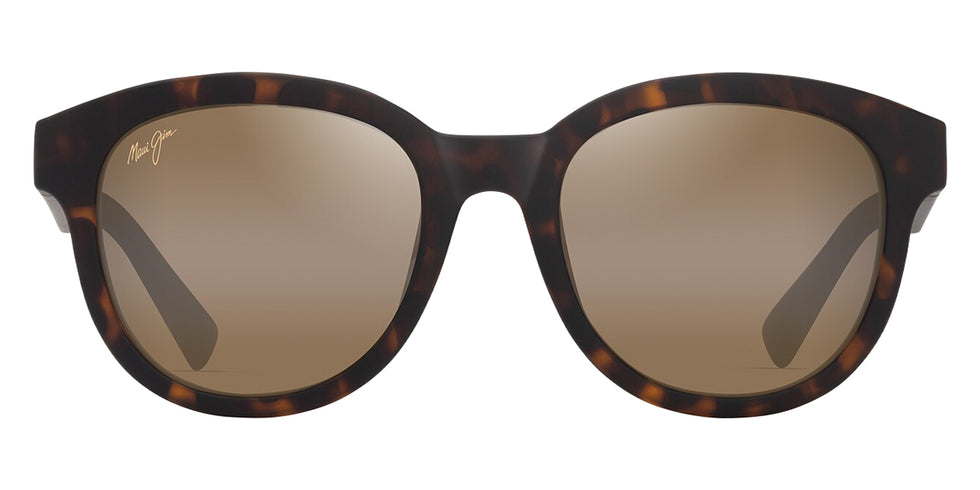 Maui Jim® Ihupani Asian Fit MJI H658-10 53 - Matte Dark Havana/HCL Bronze Sunglasses