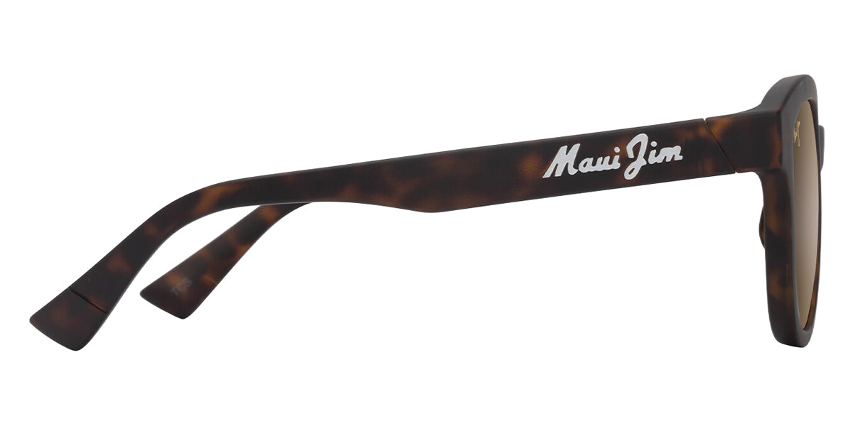 Maui Jim® Ihupani Asian Fit MJI H658-10 53 - Matte Dark Havana/HCL Bronze Sunglasses
