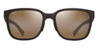 Maui Jim® Paulele Asian Fit MJI H660-01 57 - Matte Brown/HCL Bronze Sunglasses