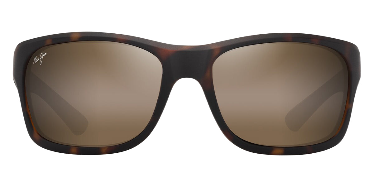 Maui Jim® Ano Nui MJI H681-10 63 - Matte Dark Havana/HCL Bronze Sunglasses