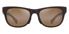 Maui Jim® Kapeau MJI H684-01 54 - Metal Matte Brown/HCL Bronze Sunglasses