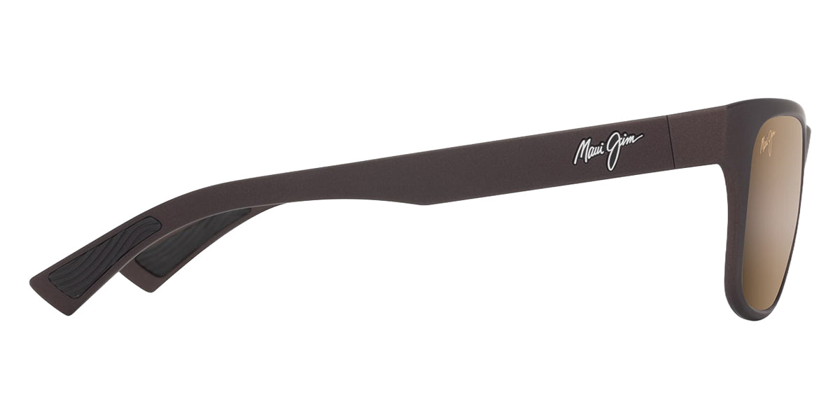 Maui Jim® Kapeau MJI H684-01 54 - Metal Matte Brown/HCL Bronze Sunglasses