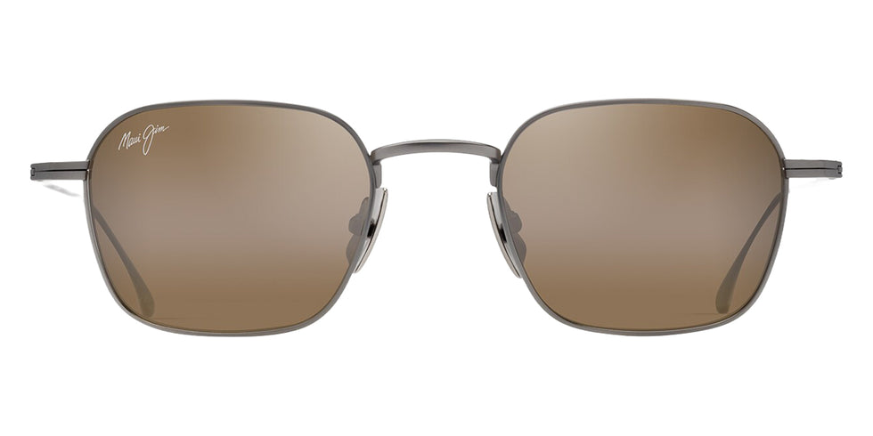 Maui Jim® Mekala MJI H690-17 48 - Matte Dark Ruthenium/HCL Bronze Sunglasses