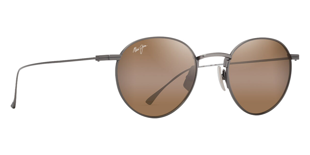 Maui Jim® Kaapeha MJI H691-17A 48 - Matte Dark Ruthenium/HCL Bronze Sunglasses