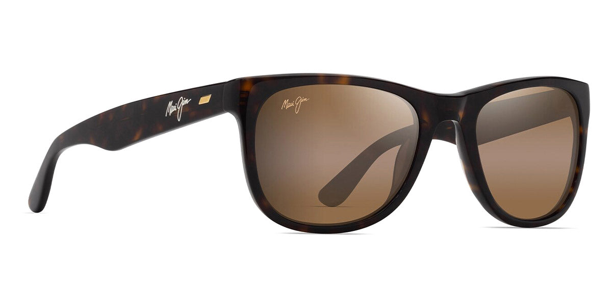Maui Jim® Kikonia MJI H692-10 53 - Shiny Dark Havana/HCL Bronze Sunglasses