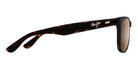 Maui Jim® Kikonia MJI H692-10 53 - Shiny Dark Havana/HCL Bronze Sunglasses