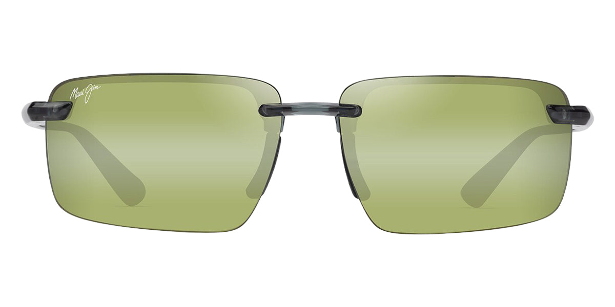 Maui Jim® Laulima MJI HT626-15 61 - Shiny Trans Foliage Green/Maui HT Sunglasses