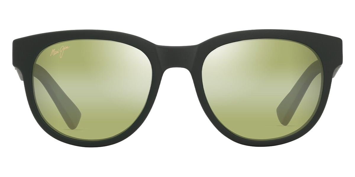 Maui Jim® Maoli MJI HT668-15 52 - Matte Dark Green/Maui HT Sunglasses