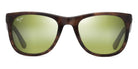 Maui Jim® Kikonia MJI HT692-10A 53 - Shiny Melange Brown Classic Havana/Maui HT Sunglasses