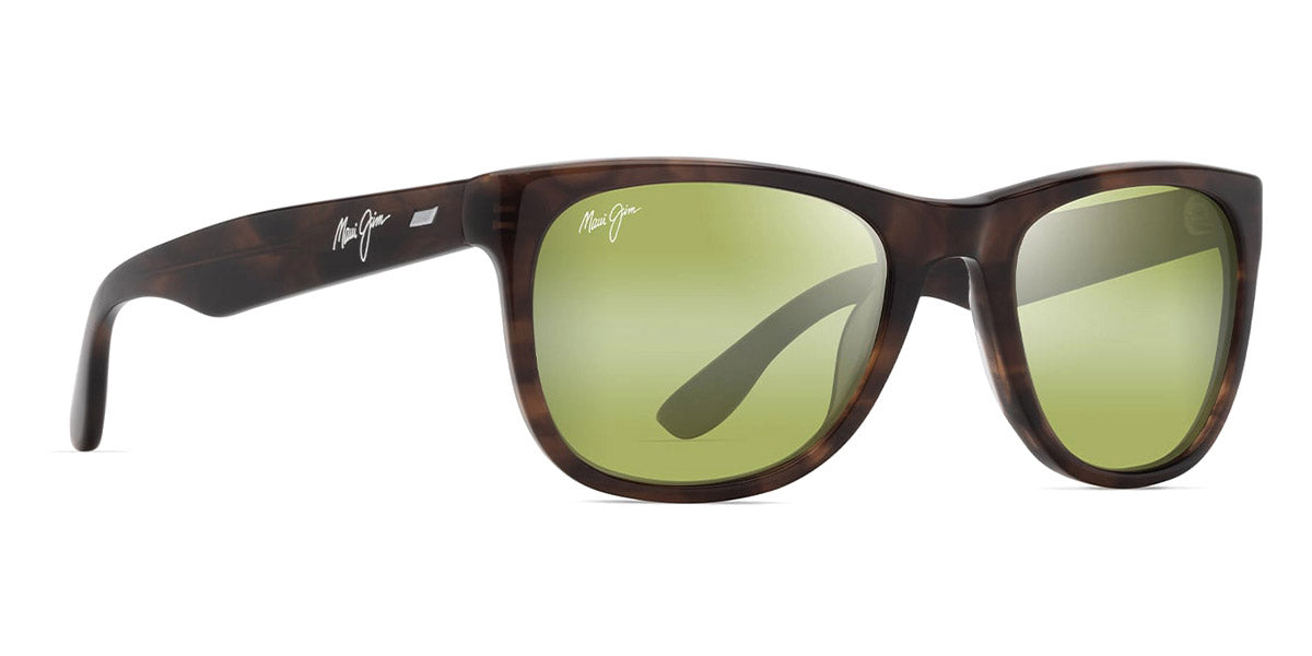 Maui Jim® Kikonia MJI HT692-10A 53 - Shiny Melange Brown Classic Havana/Maui HT Sunglasses