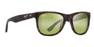 Maui Jim® Kikonia MJI HT692-10A 53 - Shiny Melange Brown Classic Havana/Maui HT Sunglasses