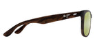 Maui Jim® Kikonia Xl MJI HT693-10A 56 - Shiny Melange Brown Classic Havana/Maui HT Sunglasses