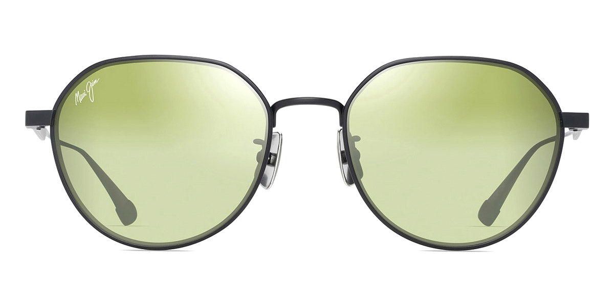 Maui Jim® Kaulana Asian Fit MJI HTS627-02 55 - Matte Black/Maui HT Sunglasses