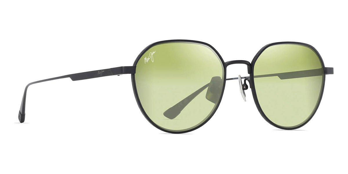 Maui Jim® Kaulana Asian Fit MJI HTS627-02 55 - Matte Black/Maui HT Sunglasses
