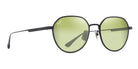 Maui Jim® Kaulana Asian Fit MJI HTS627-02 55 - Matte Black/Maui HT Sunglasses