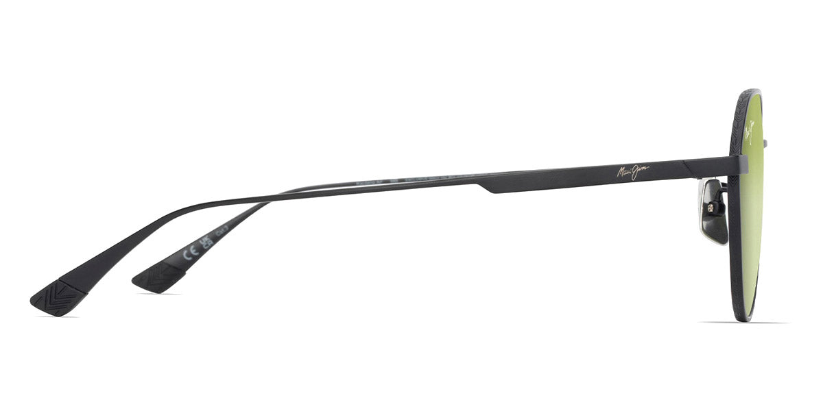 Maui Jim® Kaulana Asian Fit MJI HTS627-02 55 - Matte Black/Maui HT Sunglasses
