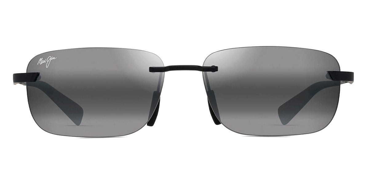 Maui Jim® Lanakila MJI MM624-012 59 - Matte Black With Grey/Neutral Grey Sunglasses